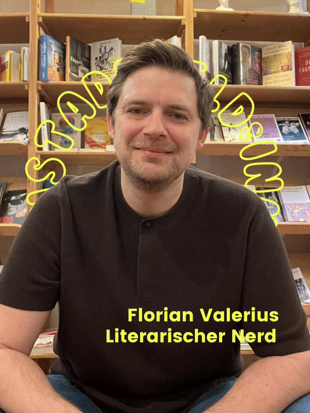 Kleinstadtheld:in: Florian Valerius aka @literarischernerd